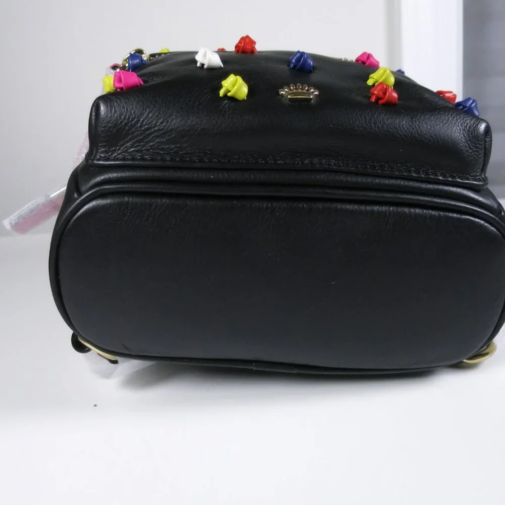 Juicy Couture Knotted Mini Leather Backpack NWT